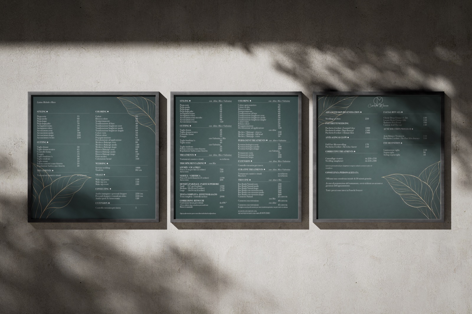 MDP Aesthetic Hub – listini prezzi